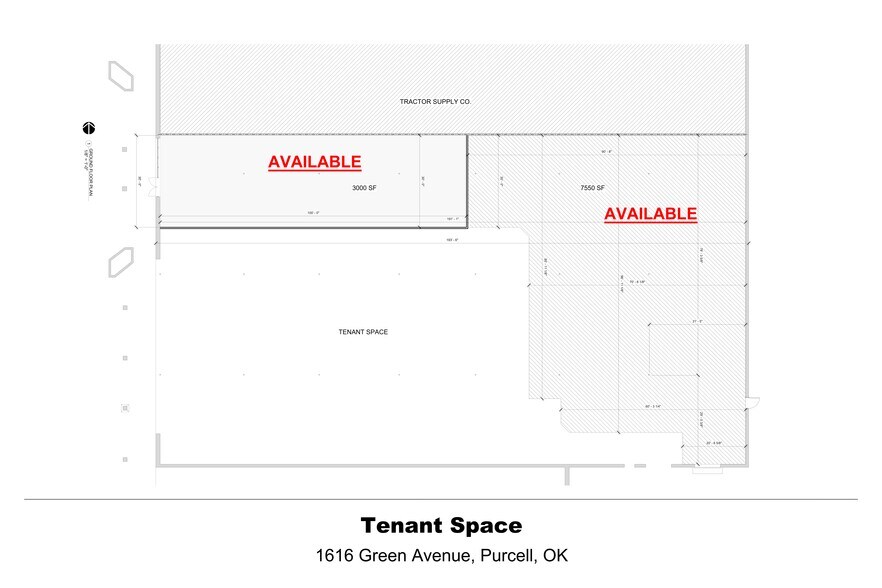 More Photos Of 1600-1718 N Green Ave, Purcell Unknown For Lease