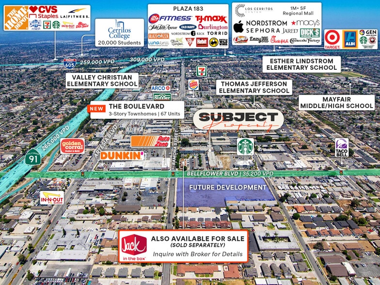 More Photos Of 17610-17620 Bellflower Blvd, Bellflower General Retail For Sale