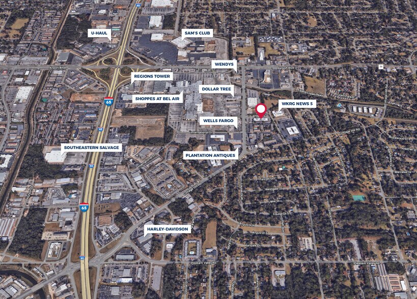 More Photos Of 501 Bel Air Blvd, Mobile Office For Sale