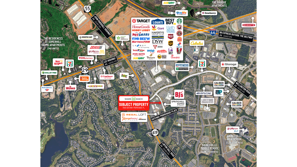 Primary Photo Of 7900 Gateway Promenade pl, Gainesville Fast Food For Sale