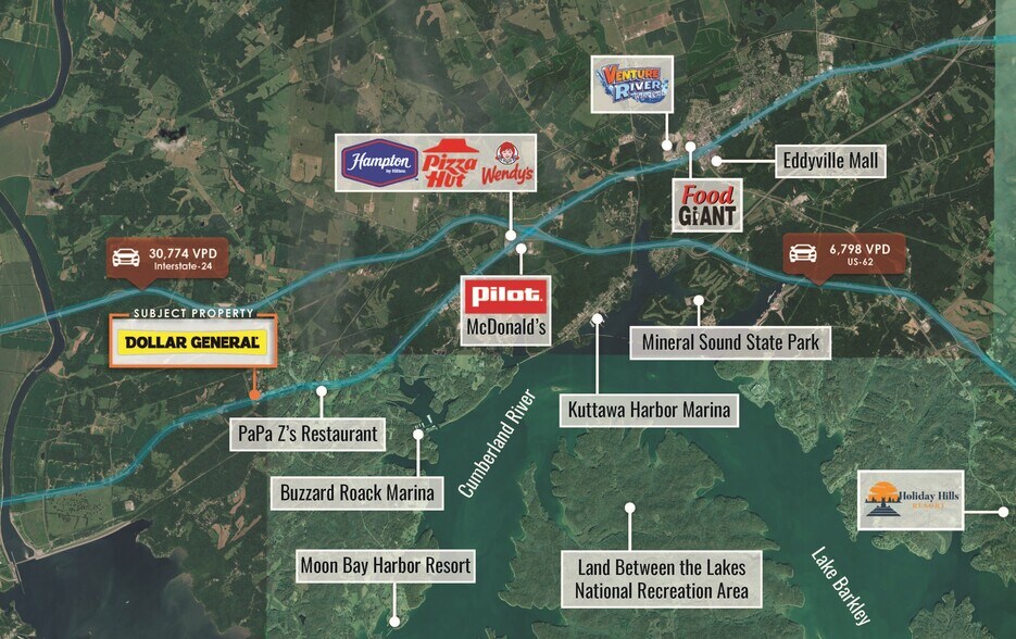 More Photos Of 5752 US-62, Kuttawa General Retail For Sale