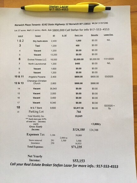 More Photos Of 6142 State Highway 12, Norwich Unknown For Lease