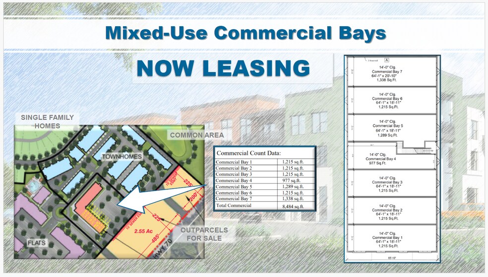 More Photos Of Stage @ Hwy 70, Bartlett Land For Lease