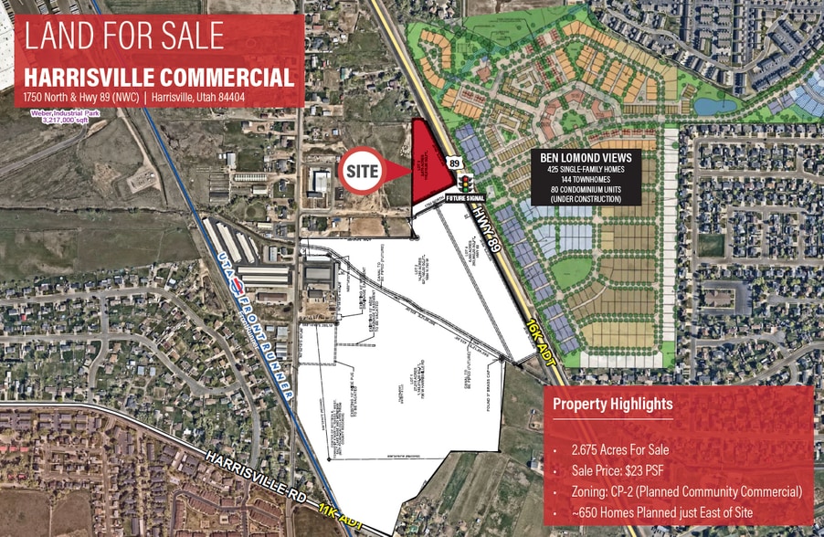 Primary Photo Of 1750 N Hwy 89, Harrisville Land For Sale