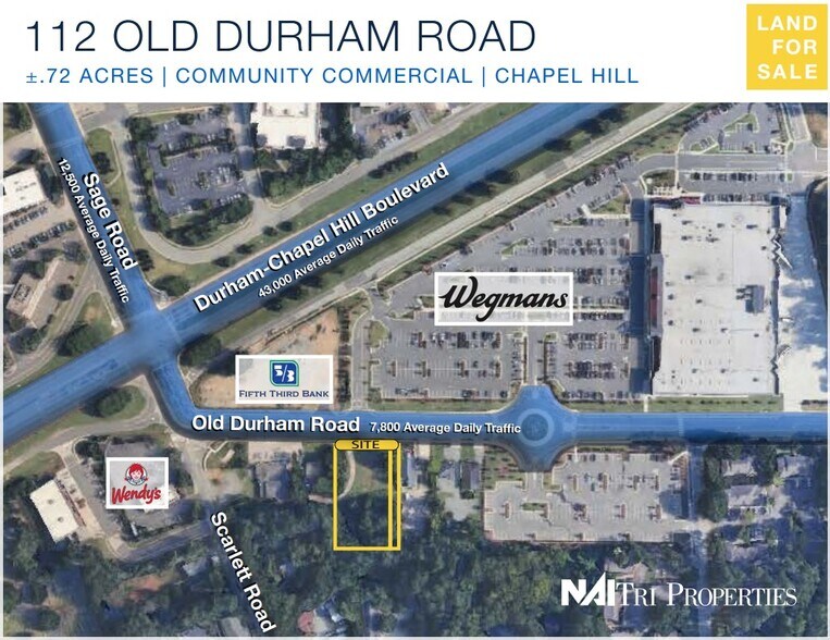 Primary Photo Of 112 Old Durham Rd, Chapel Hill Land For Sale