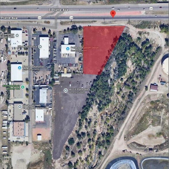 More Photos Of 6435 Platte, Colorado Springs Land For Lease