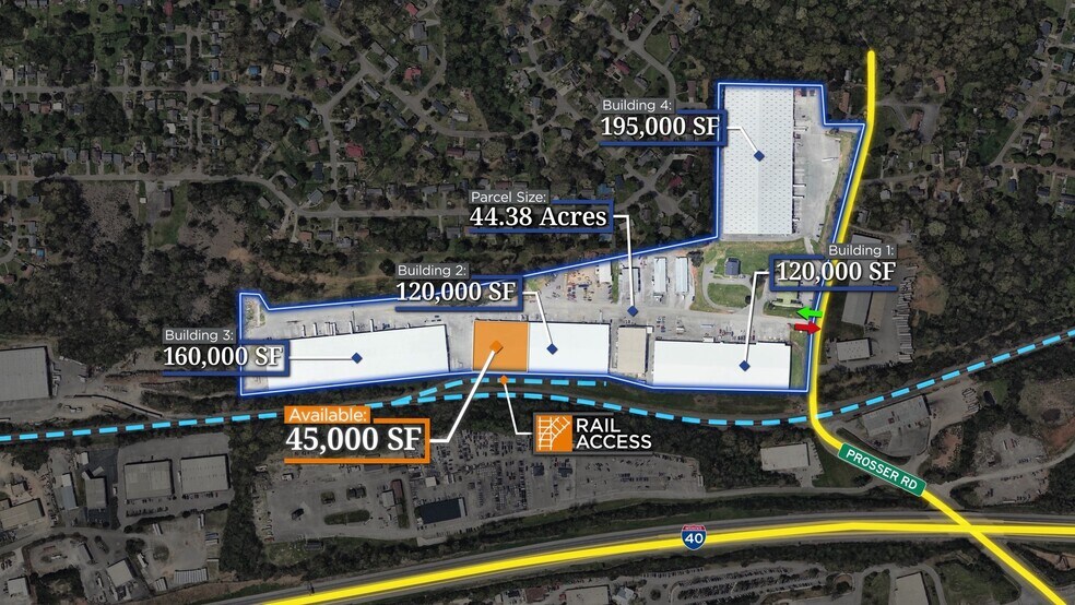 More Photos Of 1605 Prosser Rd, Knoxville Warehouse For Lease