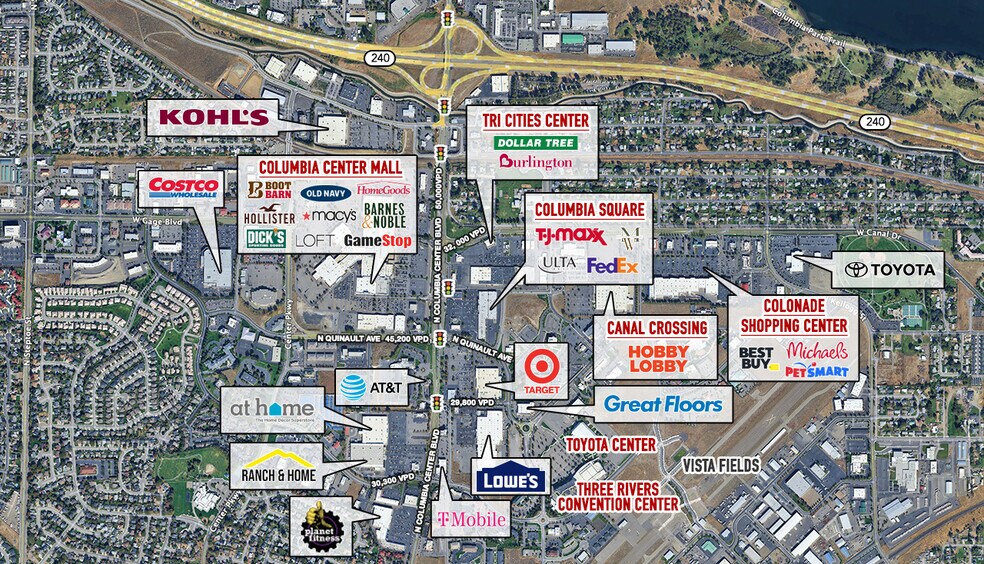 More Photos Of 845 N Columbia Center Blvd, Kennewick Bank For Lease