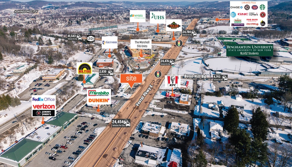 More Photos Of 4009 Vestal Pky E, Vestal Freestanding For Lease