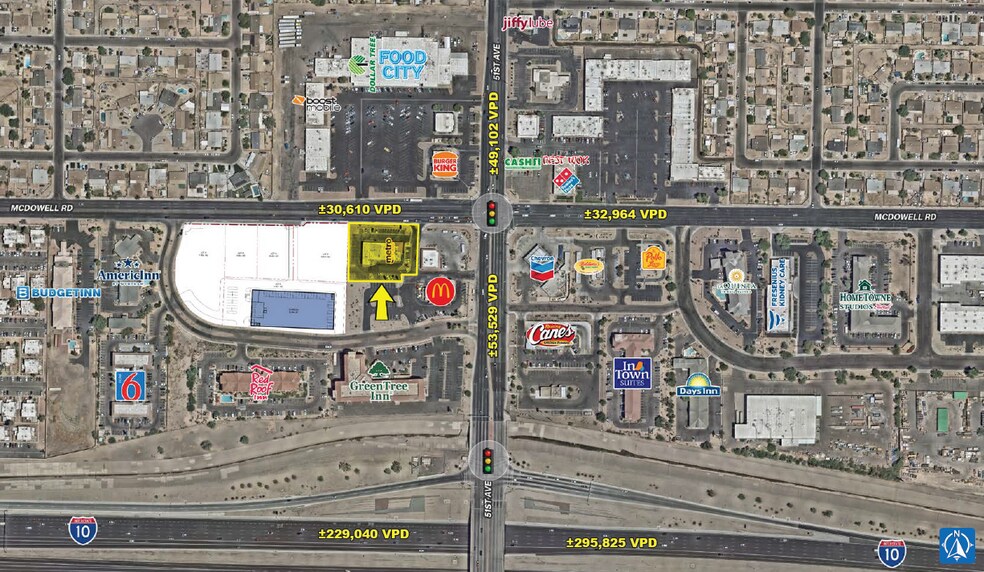 More Photos Of 5131 W Mcdowell Rd, Phoenix General Retail For Lease