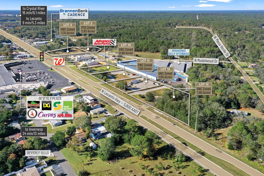 More Photos Of 4154 N Lecanto Highway, Beverly Hills Land For Sale