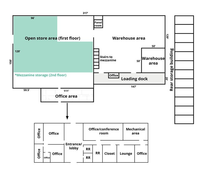 More Photos Of 2708 Ne Waldo Rd, Gainesville Showroom For Sale