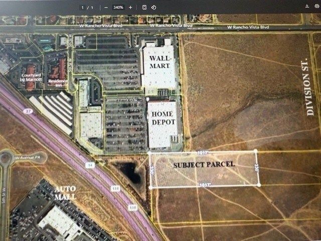 More Photos Of Highway 14 and P-4 Ave @ Division St. and P-4, Palmdale Land For Sale