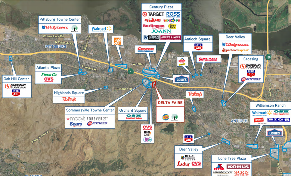 More Photos Of 2710-2982 Delta Fair Blvd, Antioch Storefront For Sale