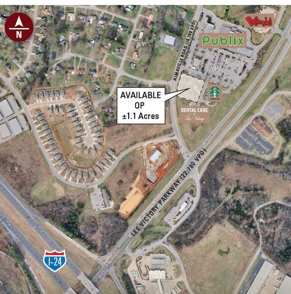 Primary Photo Of Lee Victory PKY & Almaville RD, Smyrna Land For Lease