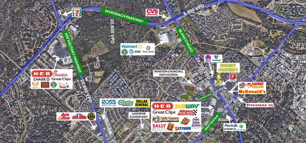 More Photos Of 11900 Blanco Rd, San Antonio General Retail For Lease