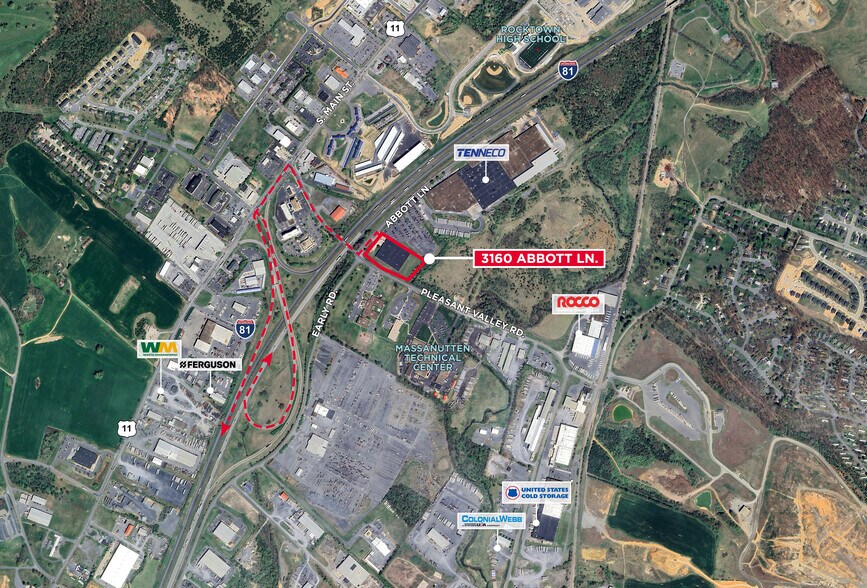 More Photos Of 3160 Abbott Ln, Harrisonburg Warehouse For Lease