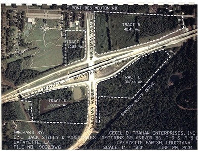 Primary Photo Of Louisiana Ave @ I-10, Lafayette Land For Sale