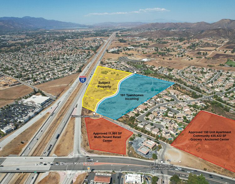 Primary Photo Of I-15 & Clinton Keith rd, Wildomar Land For Sale