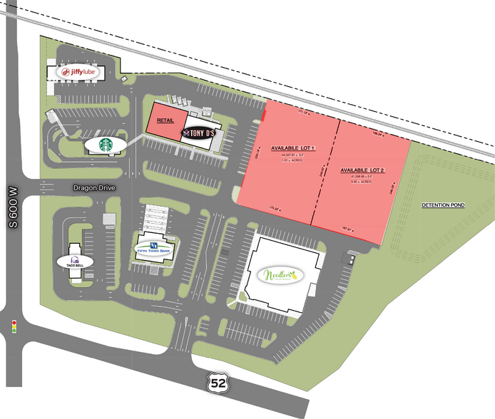 More Photos Of US 52 & S. 600 W., New Palestine Restaurant For Lease