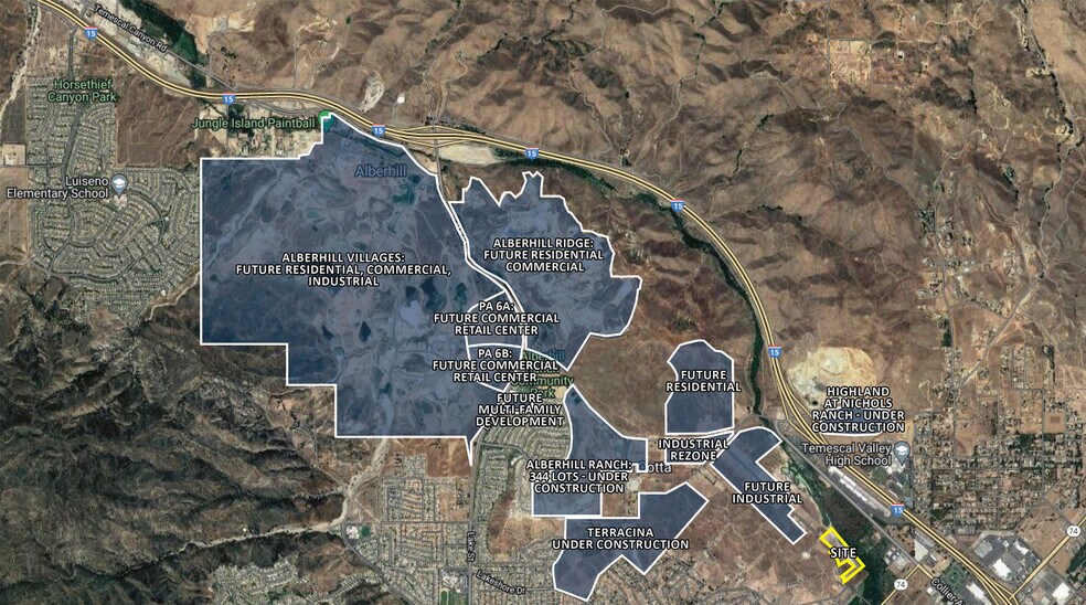 More Photos Of 17575 Baker Street, Lake Elsinore Land For Sale