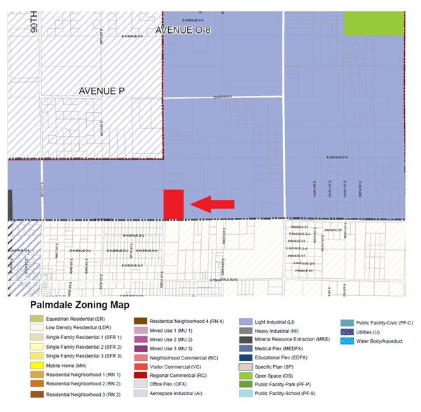 More Photos Of 100th St East & Avenue Q, Palmdale Land For Sale