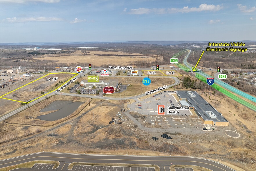 More Photos Of Barletta Rd & Commerce Dr, Hazleton Land For Sale