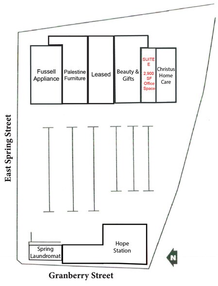 More Photos Of 315-330 E Spring St, Palestine Unknown For Lease