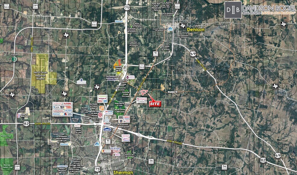 More Photos Of 2257 Woodlake Rd, Denison Land For Sale