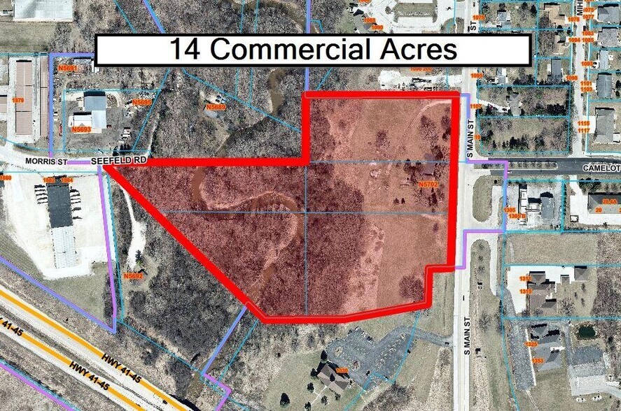 Primary Photo Of N5702 S Main St, Fond Du Lac Land For Sale