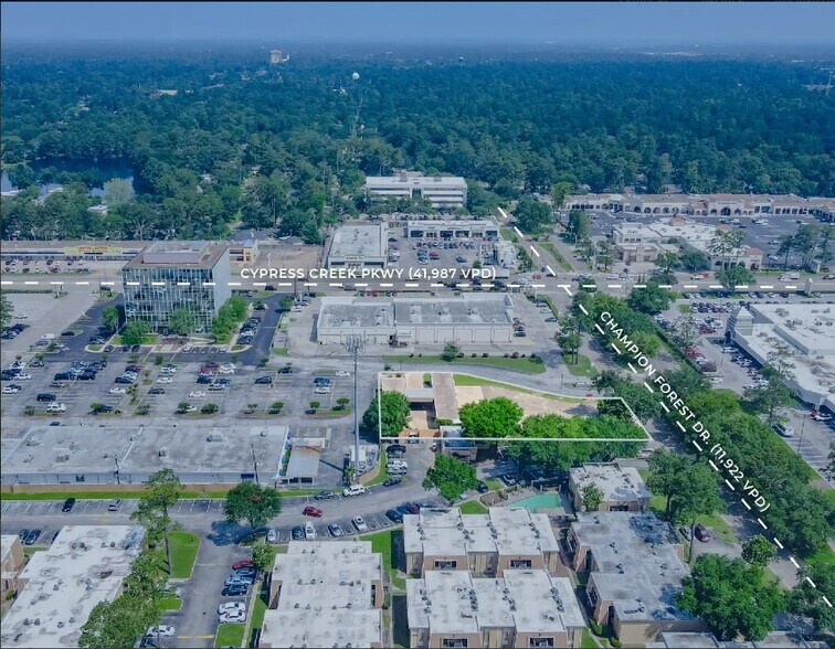 Primary Photo Of 12900 Champion Forest Drive, Houston Bank For Sale