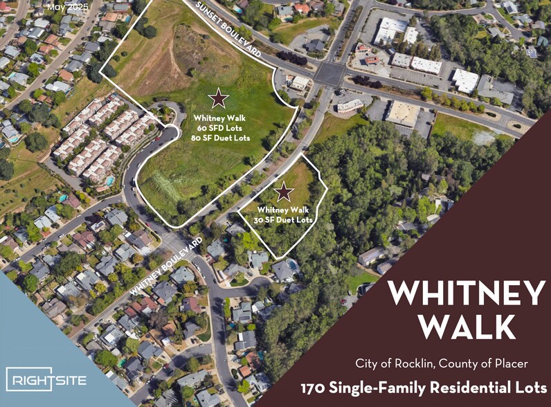 Primary Photo Of 2995 S Whitney Blvd, Rocklin Land For Sale