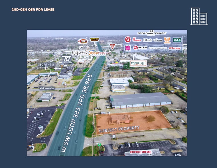More Photos Of 720 W Southwest Loop 323, Tyler General Retail For Lease