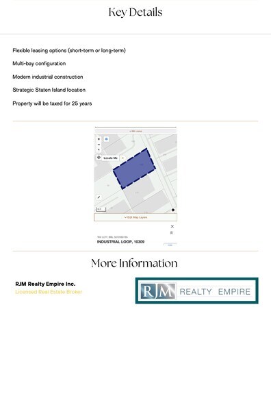 More Photos Of 126 Industrial Loop, Staten Island Industrial For Lease