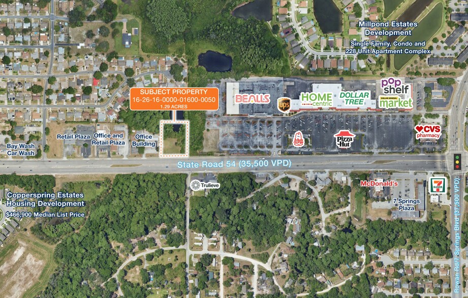 More Photos Of State Road 54 @ Riverrun Road, New Port Richey Land For Lease