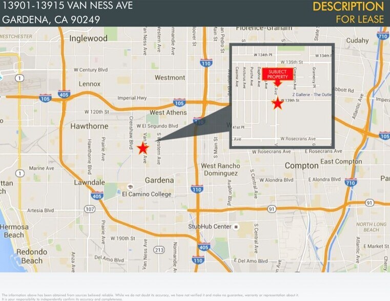 More Photos Of 13901-13915 Van Ness Ave, Gardena Storefront For Lease