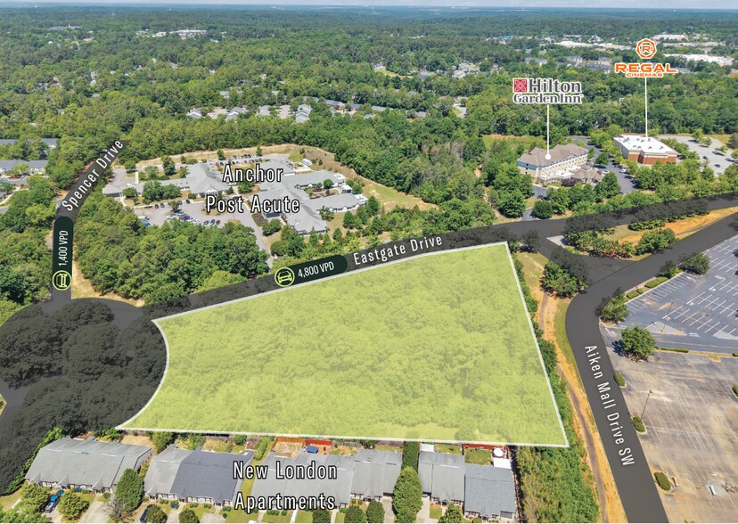More Photos Of 551 E Gate Dr, Aiken Land For Sale