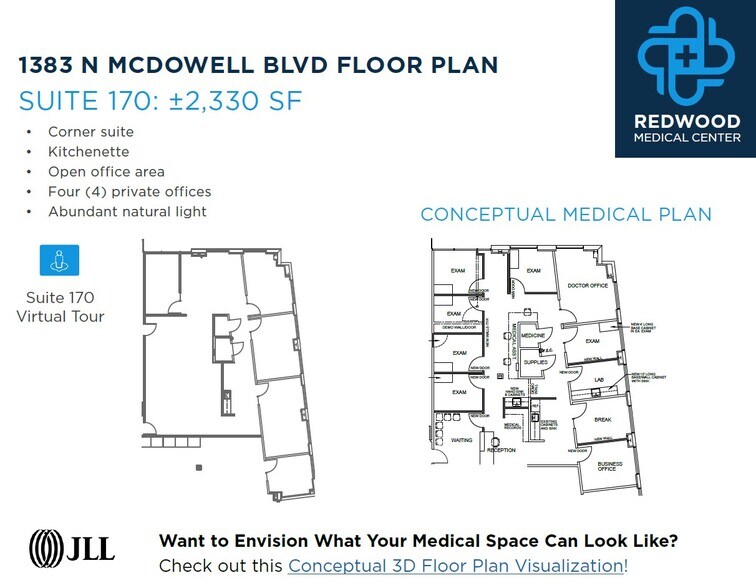 More Photos Of 1383 N McDowell Blvd, Petaluma Medical For Lease