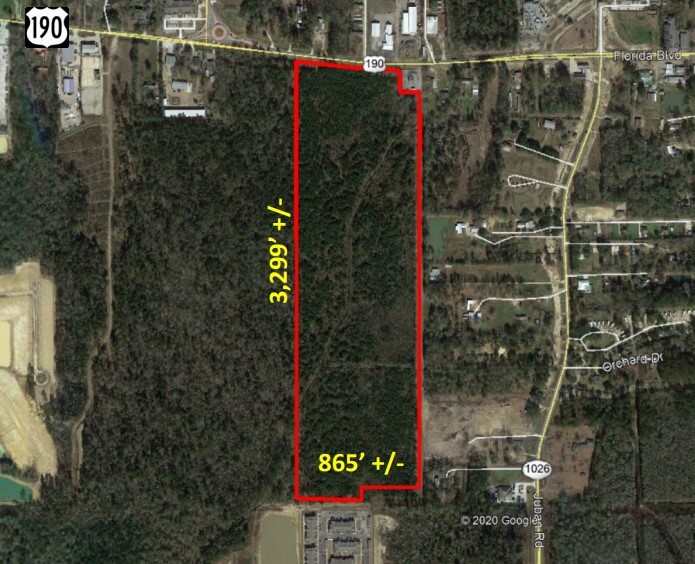 Primary Photo Of 8200 Florida Blvd, Denham Springs Land For Sale