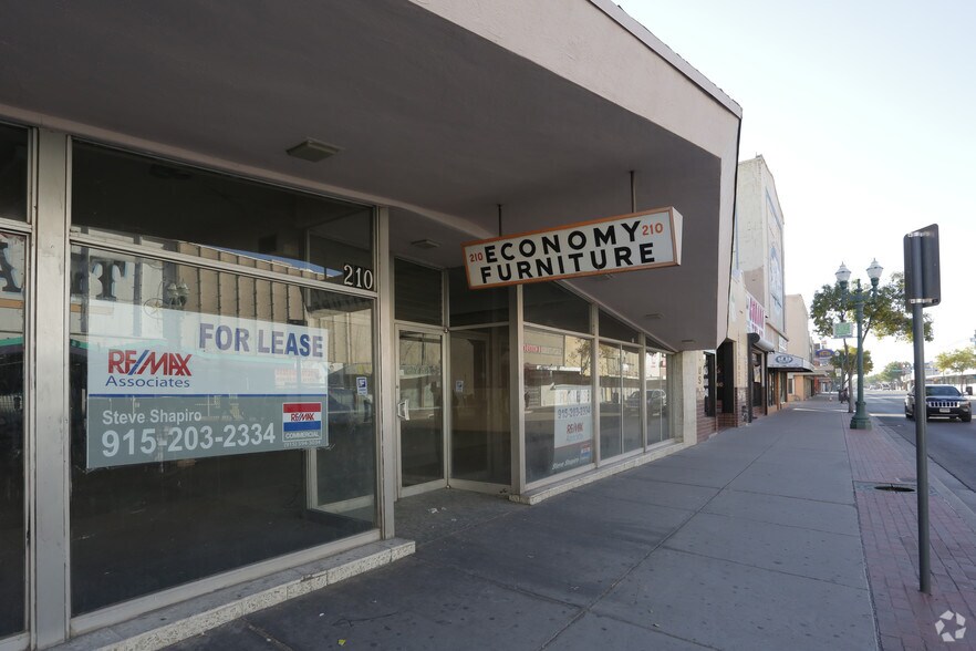 More Photos Of 208-210 S Stanton St, El Paso Storefront For Lease