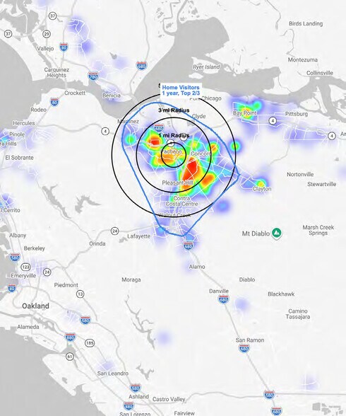 More Photos Of 545 Contra Costa Blvd, Pleasant Hill General Retail For Sale