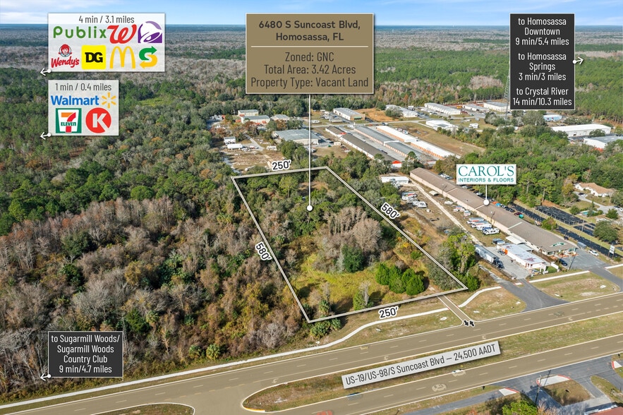 More Photos Of 6480 S Suncoast Blvd, Homosassa Land For Sale