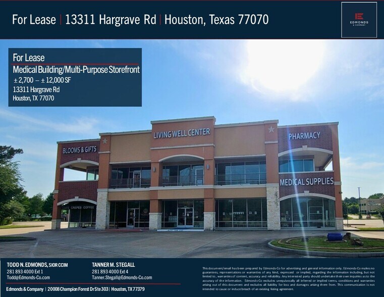 More Photos Of 13311 Hargrave Rd, Houston Storefront Retail Office For Lease