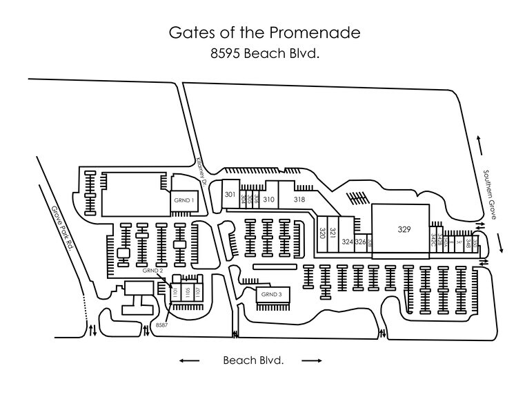 More Photos Of 8595 Beach Blvd, Jacksonville Unknown For Lease