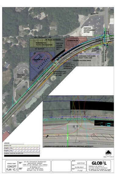 More Photos Of Barker Rd @ E US 20, Michigan City Land For Sale