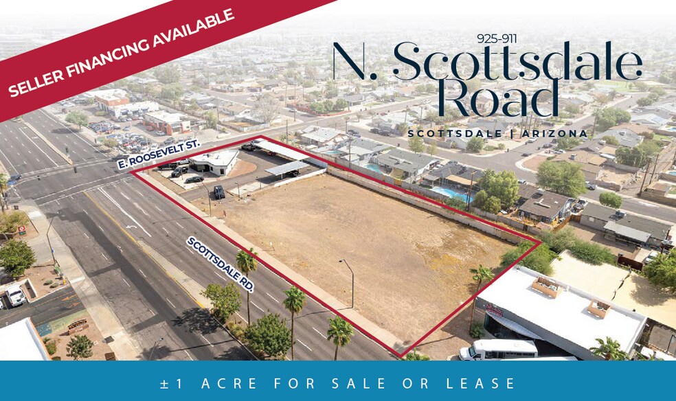 Primary Photo Of 925 N Scottsdale Rd, Scottsdale Land For Sale