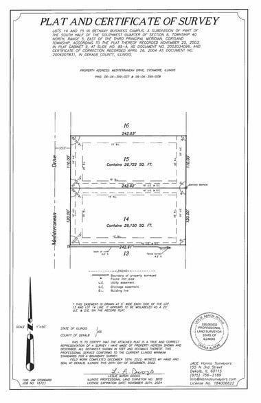More Photos Of Lot 103 Mediterranean Dr @ Bethany Rd, Sycamore Land For Sale