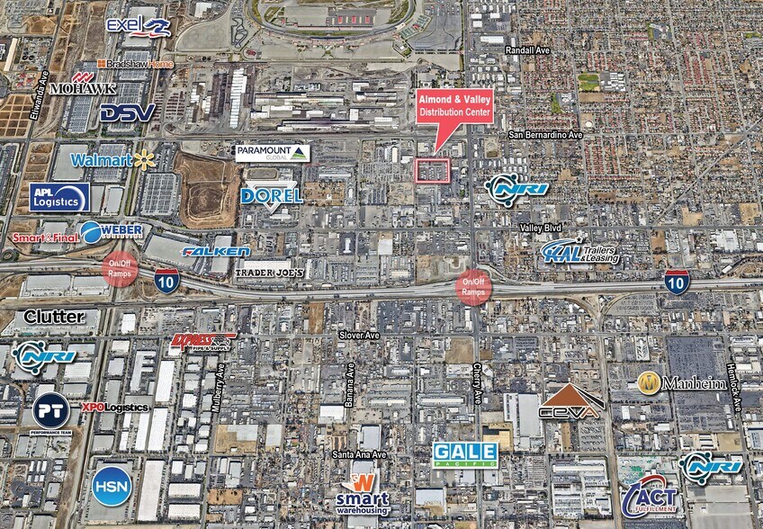 More Photos Of 9845 Almond Ave, Fontana Distribution For Lease