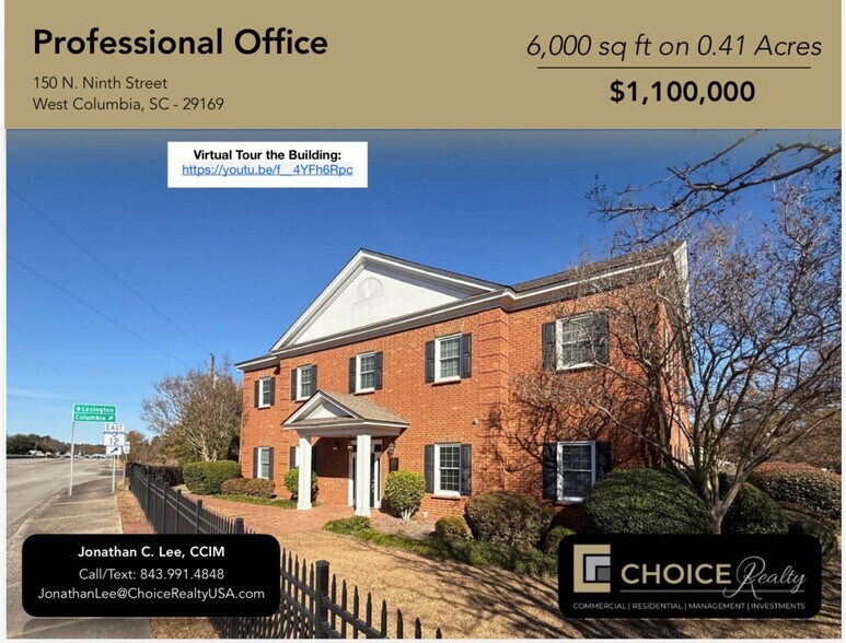 Primary Photo Of 150 N 9th St, West Columbia Office For Sale