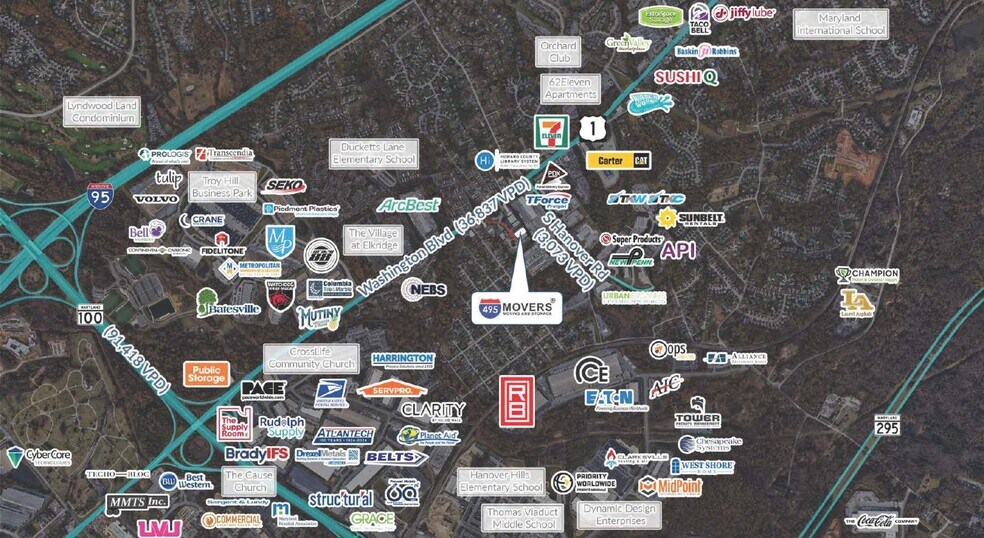 Primary Photo Of 6345 Howard Ln, Elkridge Self Storage For Sale